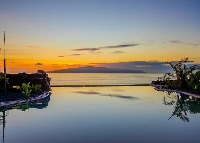 De Lujo Con Jacuzzi Privado, Piscina Y Vistas Al Mar 아파트