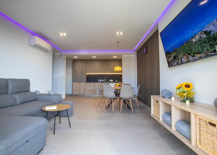 아파트 De Lujo Con Jacuzzi Privado, Piscina Y Vistas Al Mar