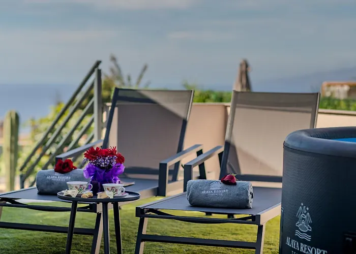 De Lujo Con Jacuzzi Privado, Piscina Y Vistas Al Mar 아파트