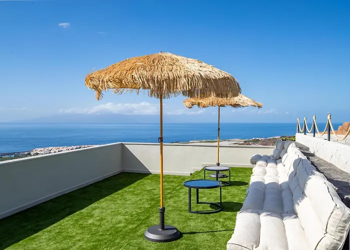 아파트 De Lujo Con Jacuzzi Privado, Piscina Y Vistas Al Mar