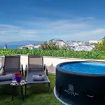 De Lujo Con Jacuzzi Privado, Piscina Y Vistas Al Mar