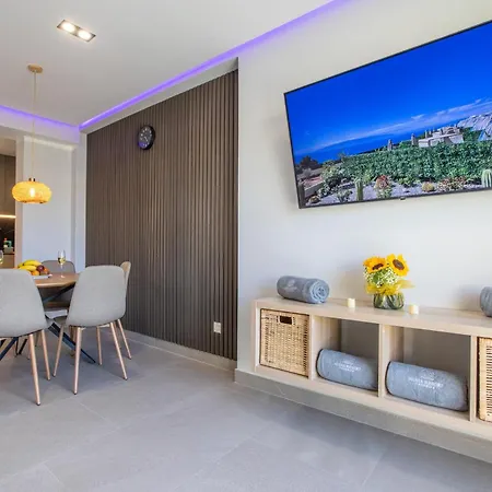 Апартаменты De Lujo Con Jacuzzi Privado, Piscina Y Vistas Al Mar Гиа-де-Исора