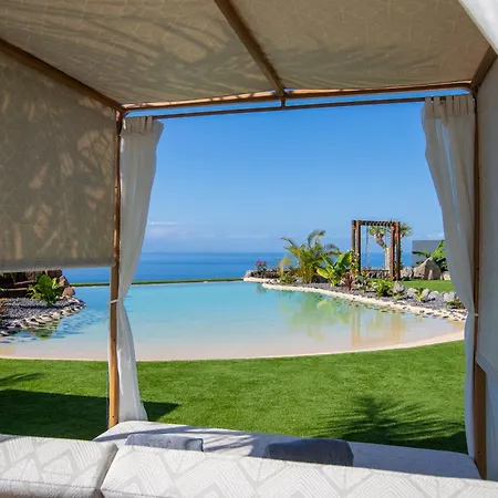 De Lujo Con Jacuzzi Privado, Piscina Y Vistas Al Mar Апартаменты *