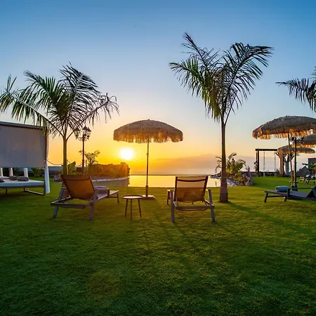 De Lujo Con Jacuzzi Privado, Piscina Y Vistas Al Mar Lägenhet Guía de Isora